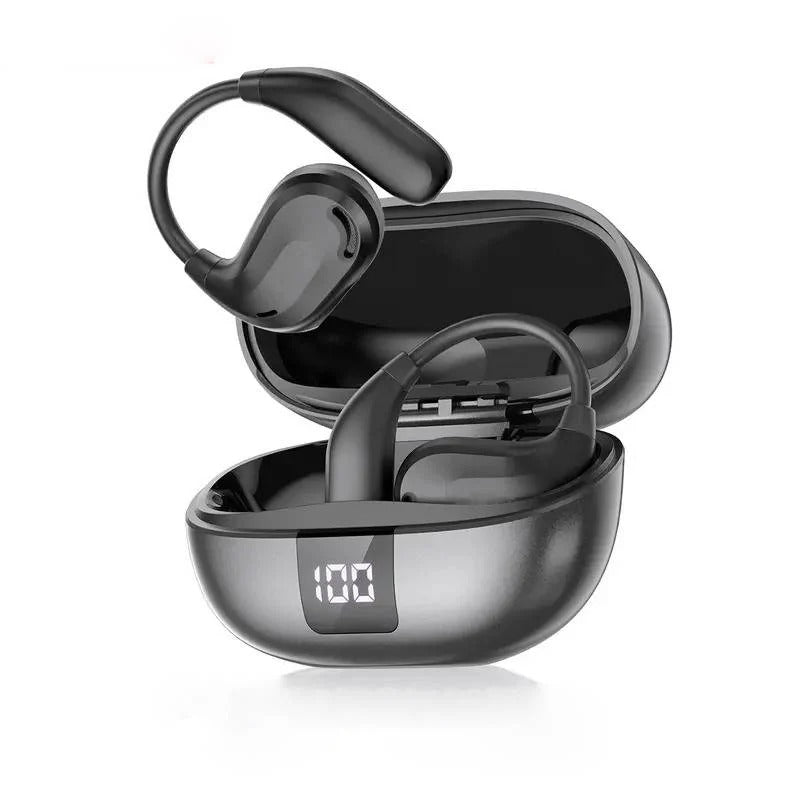 Auricolari con traduzione Bluetooth, supporto multilingue dell'app e custodia di ricarica