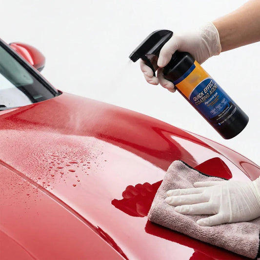 Spray rivestimento ceramico per auto 3 in 1 con effetto rapido da 500 ml e finitura idrofoba.