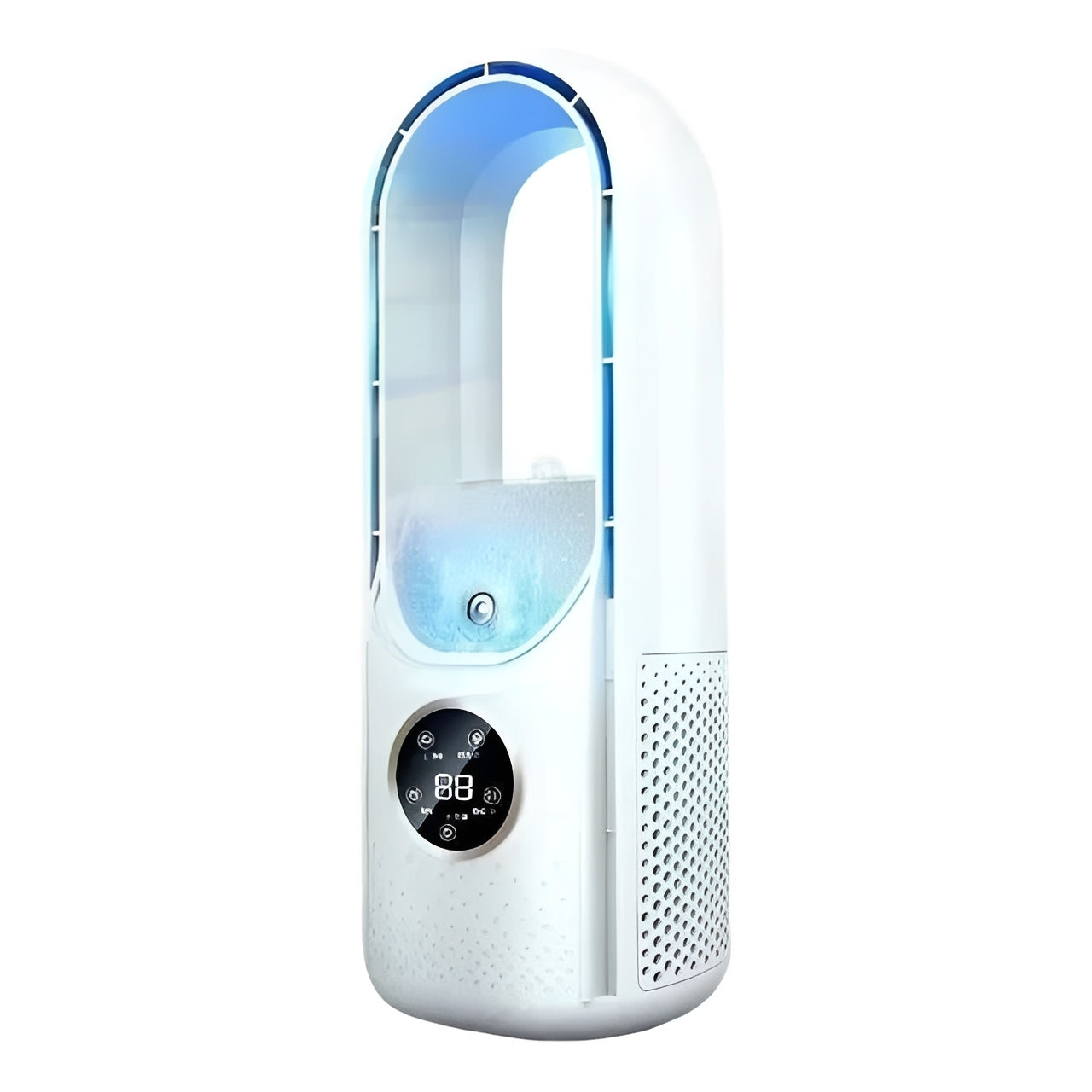 Ventilatore portatile 3-in-1 con umidificatore e motore brushless DC