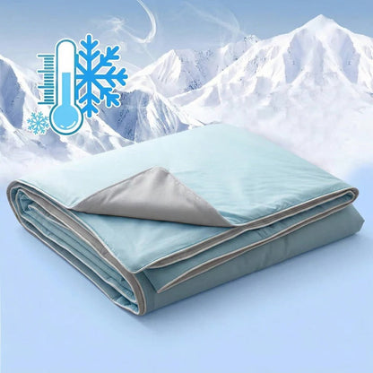 Coperta leggera rinfrescante con tessuto di seta ghiaccio per l'estate