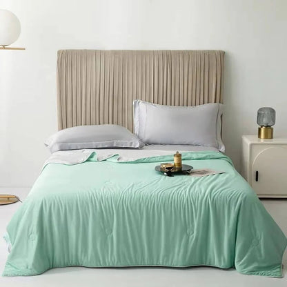 Coperta leggera rinfrescante con tessuto di seta ghiaccio per l'estate