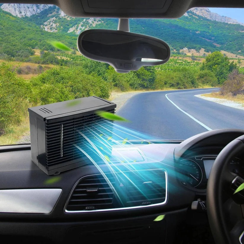 Raffreddatore d'aria portatile per auto a 12 V con serbatoio d'acqua fredda e funzionamento silenzioso a basso consumo