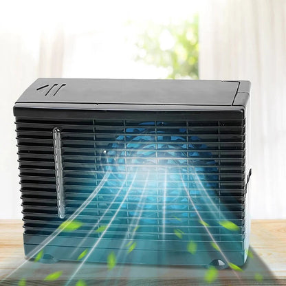 Raffreddatore d'aria portatile per auto a 12 V con serbatoio d'acqua fredda e funzionamento silenzioso a basso consumo