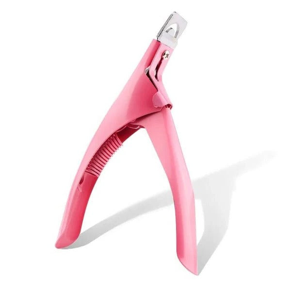 Tagliaunghie in acciaio inossidabile per unghie acriliche con impugnatura ergonomica