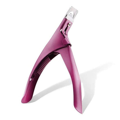 Tagliaunghie in acciaio inossidabile per unghie acriliche con impugnatura ergonomica