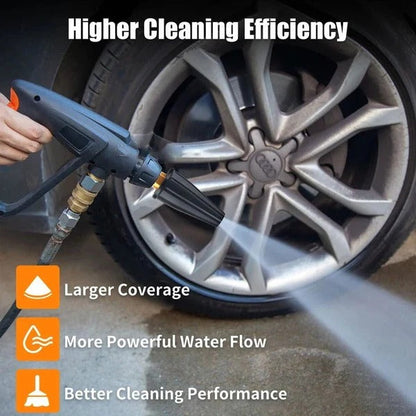 Ugello turbo a 360 gradi per pulitrice ad alta pressione con corpo in ottone e punte