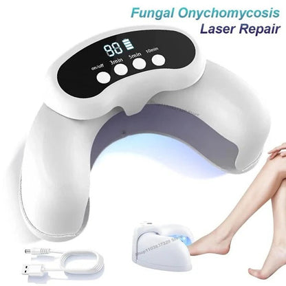 Dispositivo luminoso portatile per la cura delle unghie delle mani e dei piedi