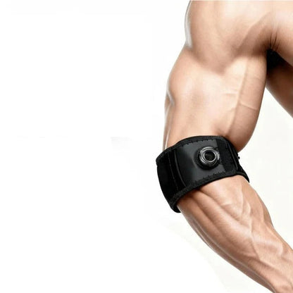 Tutore regolabile per gomito a compressione con manopola di regolazione per supporto e comfort