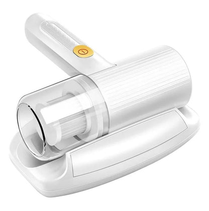 Aspirapolvere portatile per letto con luce UV e funzionamento senza fili