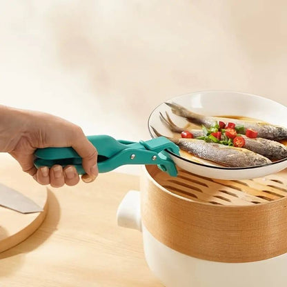 Pad di presa in silicone per forno con superficie antiscivolo per maneggiare pentole calde