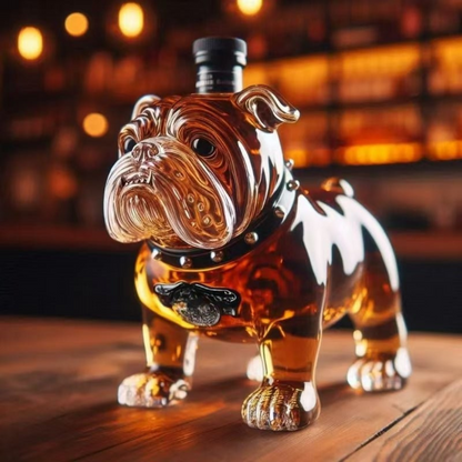 Decanter per Whisky in Vetro – Design Cane