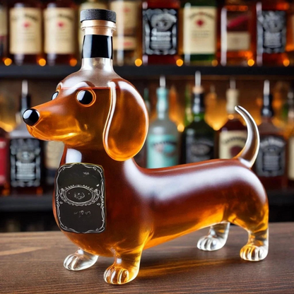 Decanter per Whisky in Vetro – Design Cane