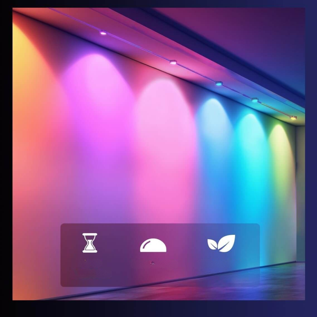 Luci natalizie LED intelligenti per esterni RGB – WiFi impermeabili