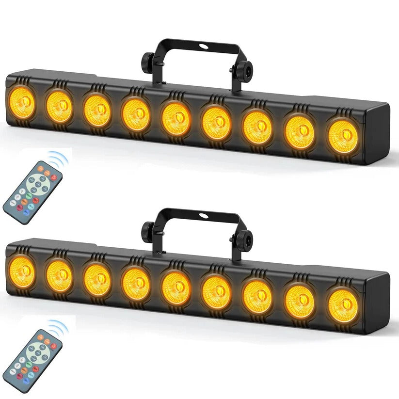 Barra LED wash RGBW da 36 W, uplight DMX da palco per DJ con telecomando per feste