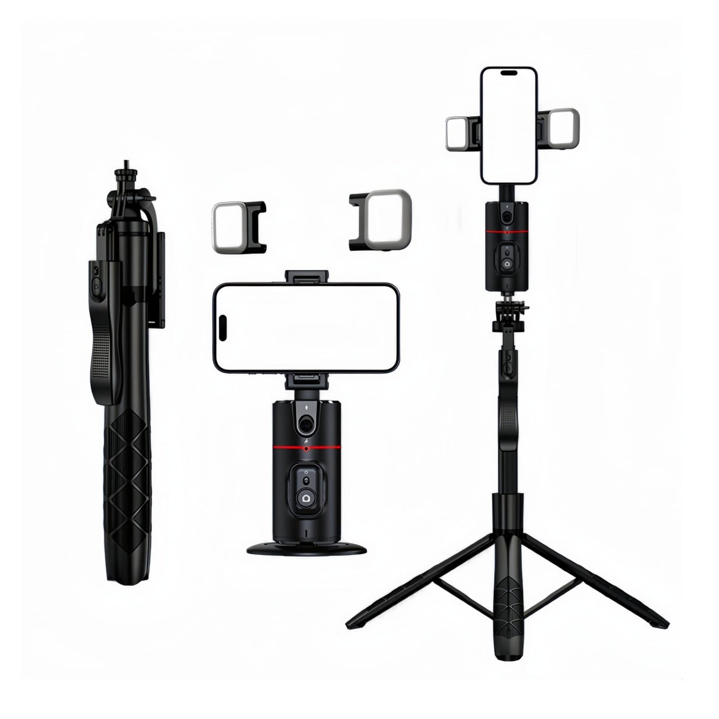 Sakerplus® Treppiede con Tracciamento Automatico del Viso con Telecomando