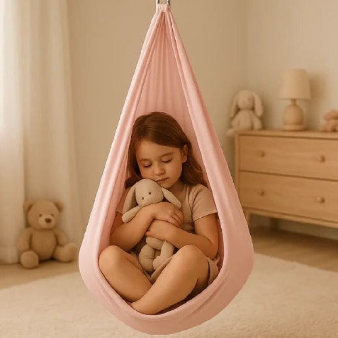CalmSwing | Altalena Sensoriale Terapeutica per Autismo – Uso Interno ed Esterno
