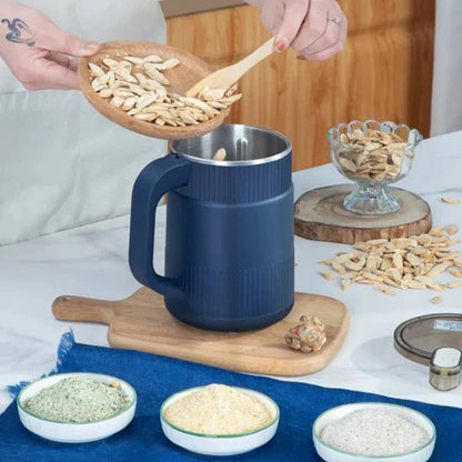 Mulino elettrico compatto per cereali per ottenere farina fresca