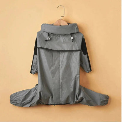 Cappotto impermeabile per cani con vestibilità regolabile