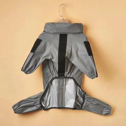 Cappotto impermeabile per cani con vestibilità regolabile