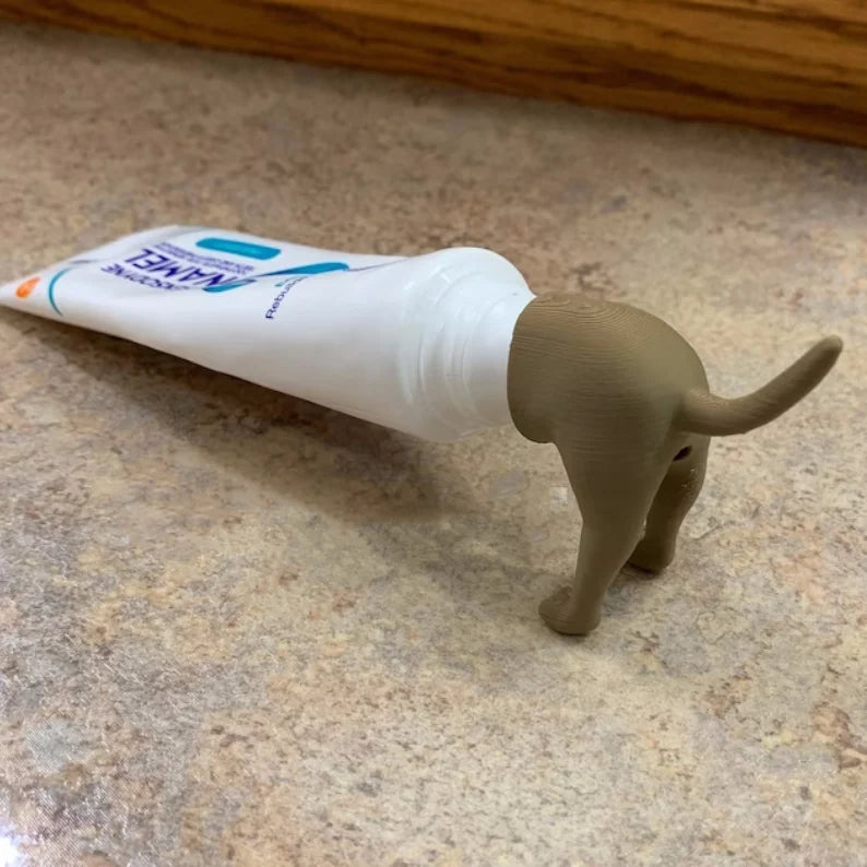 Porta-dentifricio cane divertente | Set da 2 pezzi