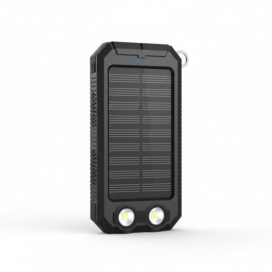 Caricabatterie solare per power bank con design impermeabile