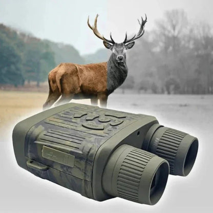 Binocolo a Visione Notturna a Infrarossi con Display Integrato e Zoom