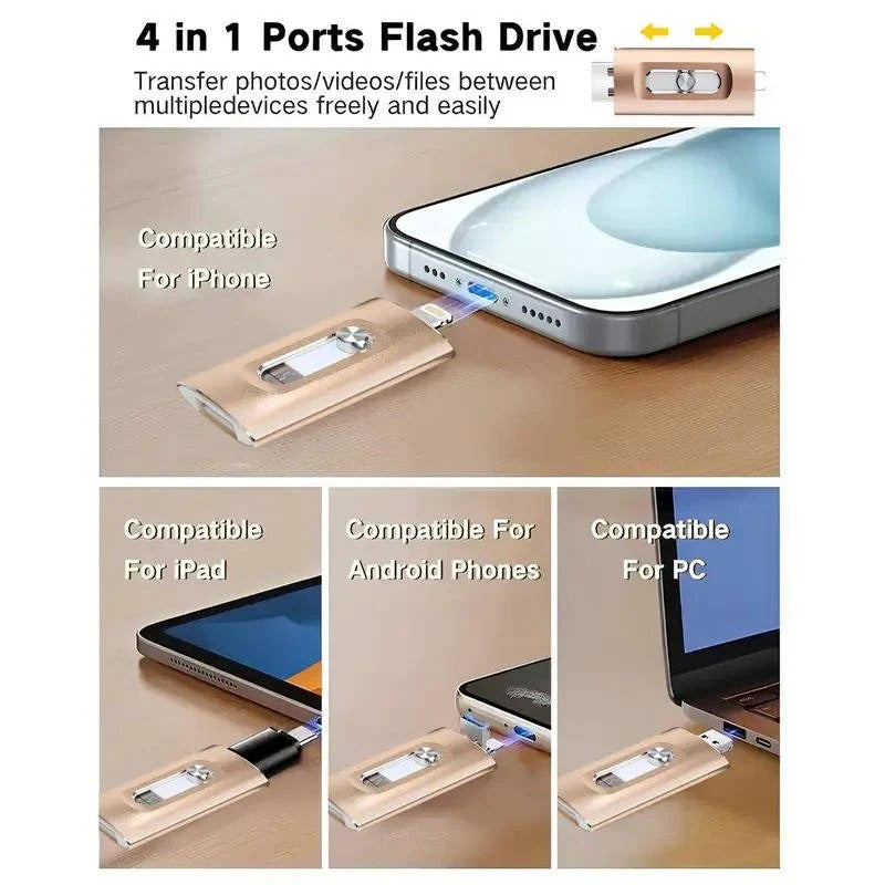Chiavetta USB per il backup delle foto del telefono con supporto multi-dispositivo