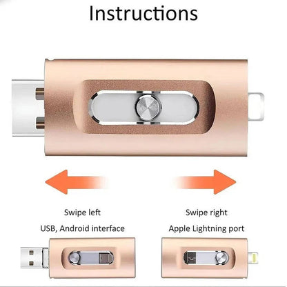 Chiavetta USB per il backup delle foto del telefono con supporto multi-dispositivo