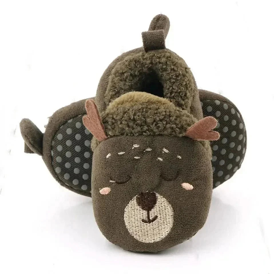 SnugPaws Slippers - Pantofole antiscivolo per neonati adatte a tutte le stagioni