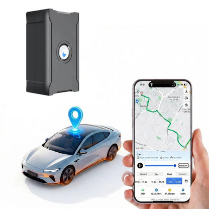 Dispositivo di localizzazione GPS wireless per veicoli con SIM IoT, geocerca e avvisi