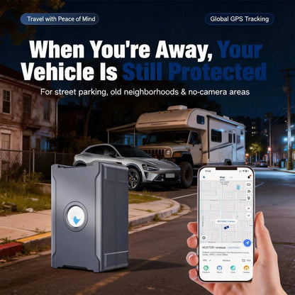 Dispositivo di localizzazione GPS wireless per veicoli con SIM IoT, geocerca e avvisi