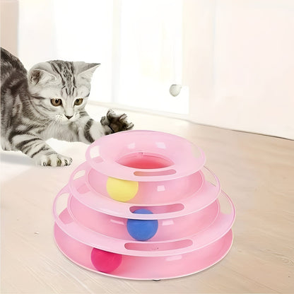 Set di giocattoli interattivi per gatti per un gioco attivo