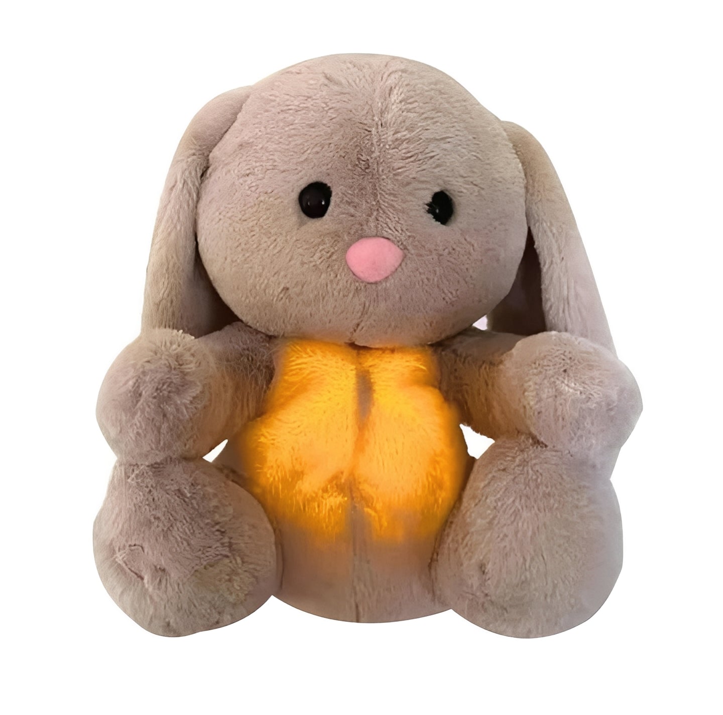 Coniglio di peluche con movimento respiratorio