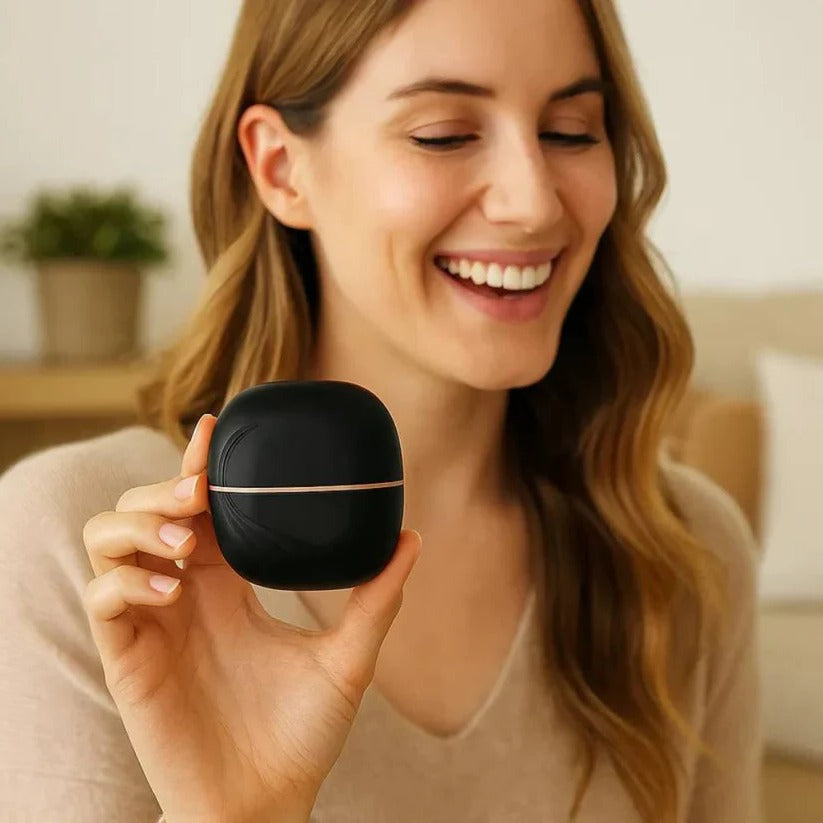 Piastra per capelli da viaggio portatile con protezione anti-scottature e design compatto