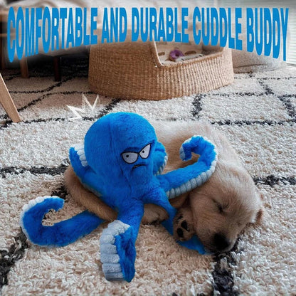 Giocattolo in peluche per cani con effetto scricchiolio e masticabile
