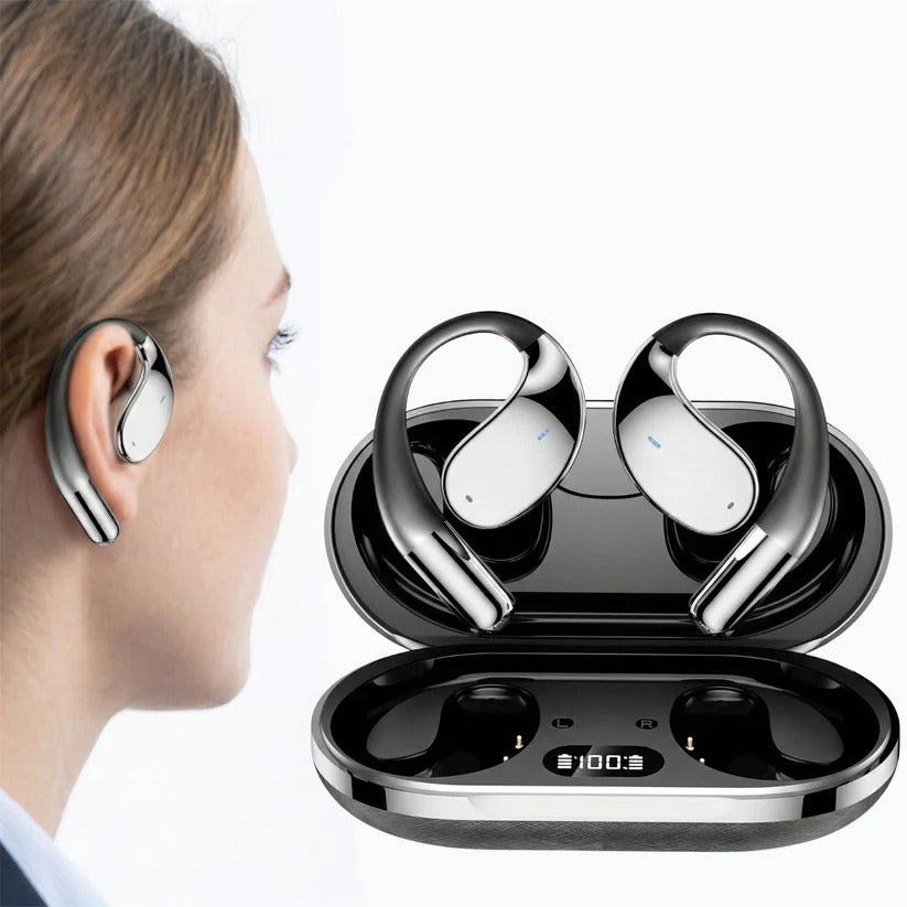 Auricolari wireless per traduzione con audio Hi-Fi e 144 lingue