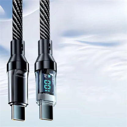 Cavo di ricarica USB-C con display LED di potenza
