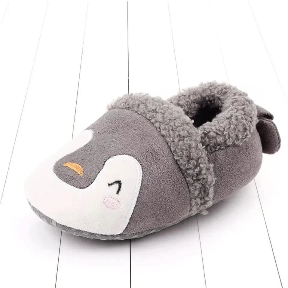 SnugPaws Slippers - Pantofole antiscivolo per neonati adatte a tutte le stagioni