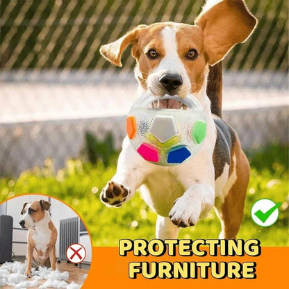 Giocattolo per cani in gomma a forma di pallone da football, con design a bottiglia, per masticatori pesanti