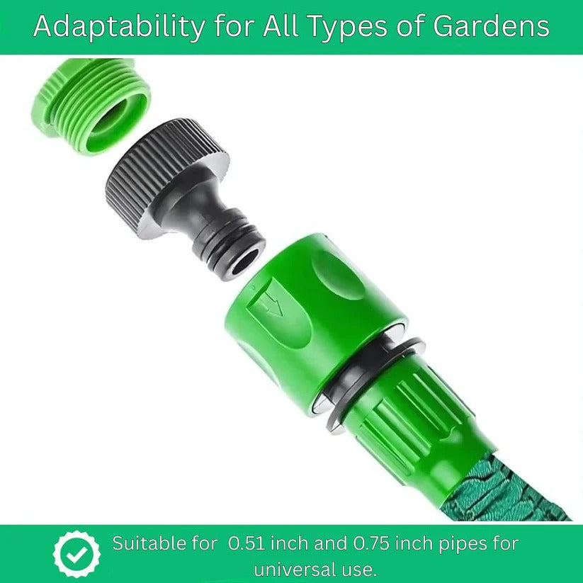 Tubo da giardino espandibile e flessibile con 10 impostazioni dell'ugello