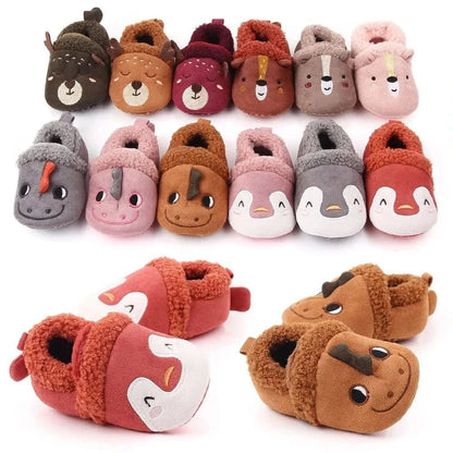 SnugPaws Slippers - Pantofole antiscivolo per neonati adatte a tutte le stagioni