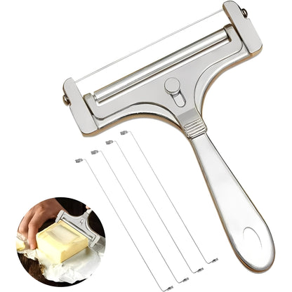 Set di utensili in acciaio inossidabile per burro e formaggio