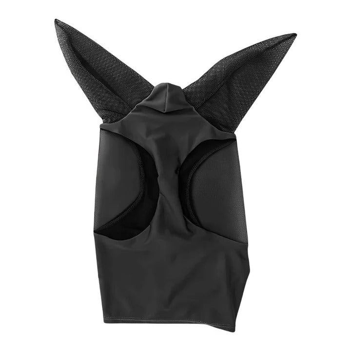 Maschera protettiva anti-zanzare per cavalli con rete