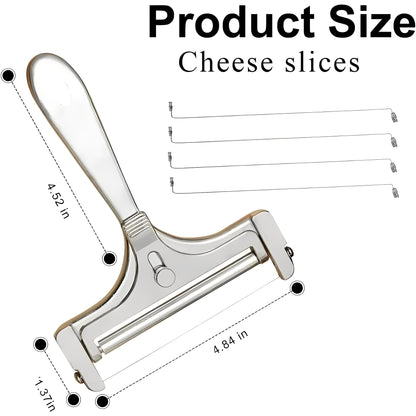 Set di utensili in acciaio inossidabile per burro e formaggio