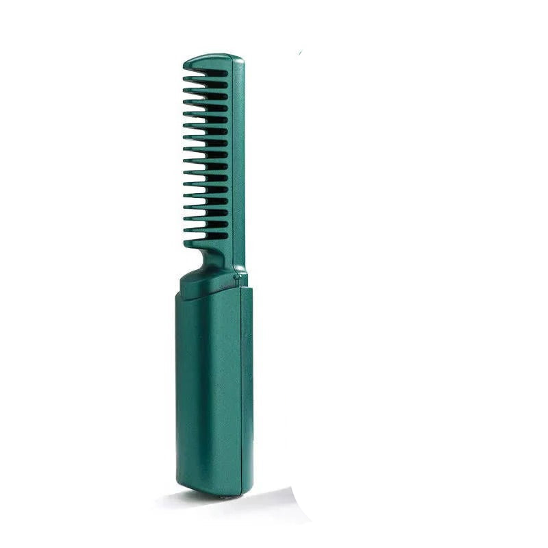 Spazzola per capelli in ceramica senza fili con controllo anti-crespo