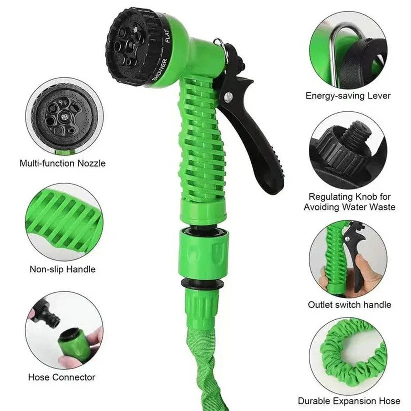Tubo da giardino espandibile e flessibile con nucleo multistrato