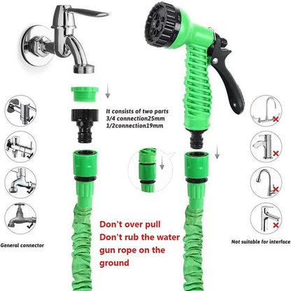 Tubo da giardino espandibile e flessibile con nucleo multistrato