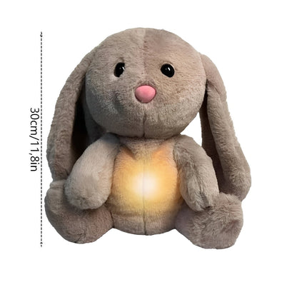 Coniglio di peluche con movimento respiratorio