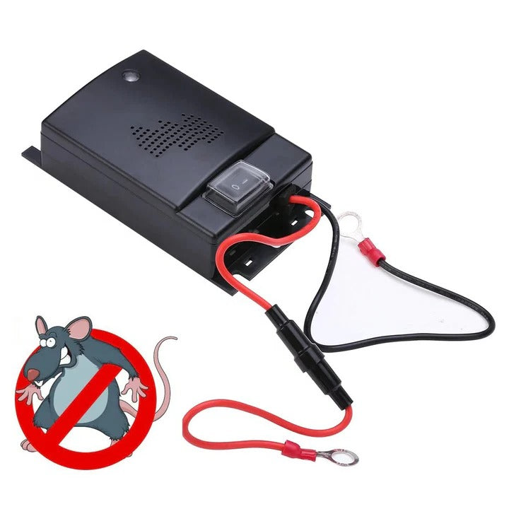 Dispositivo Antiroditori a Ultrasuoni per Veicolo 12V da Installare nel Motore