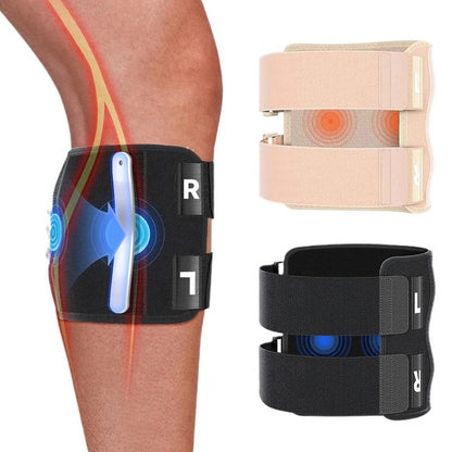 Supporto regolabile per la sciatica con sistema a due cuscinetti di pressione